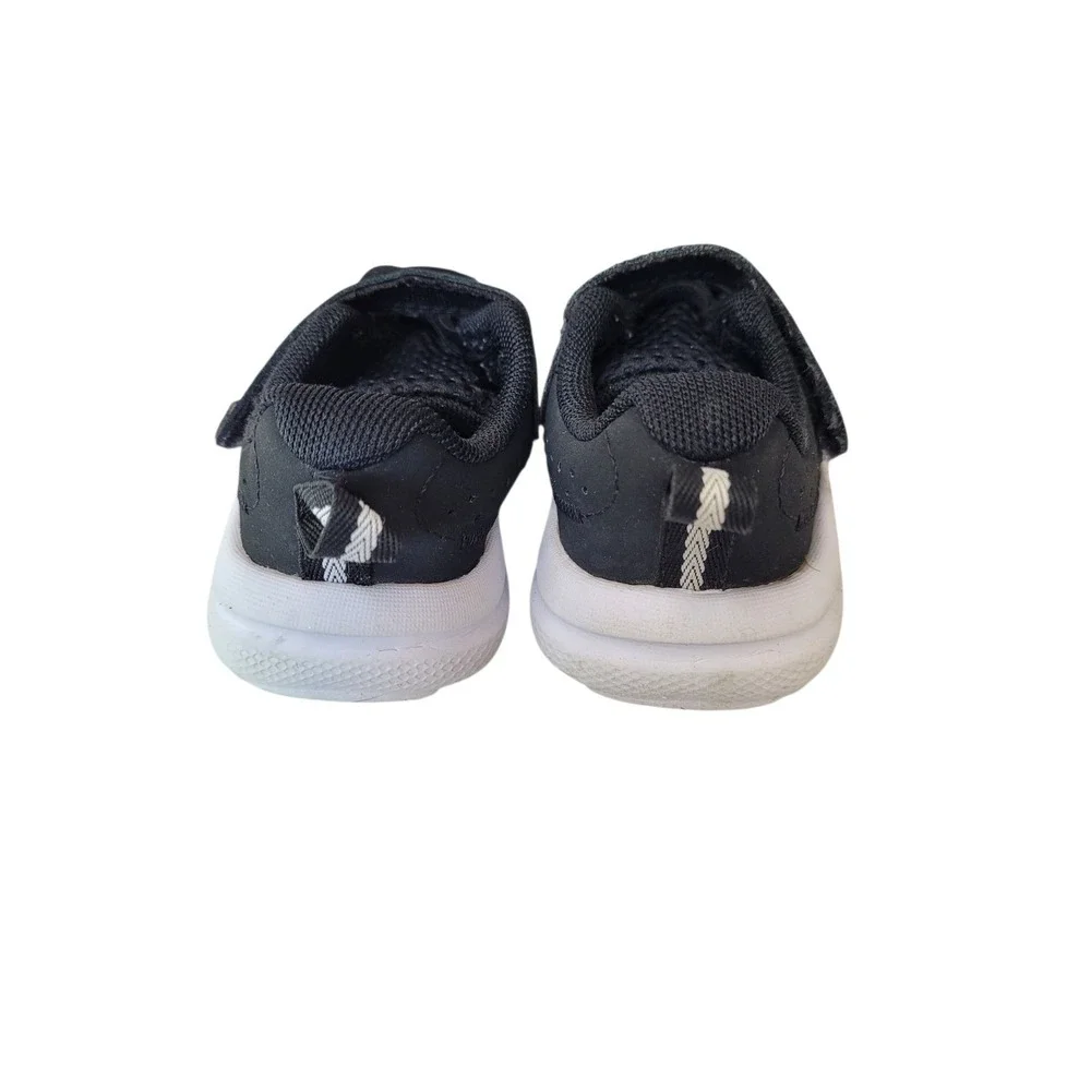 Under Armour Assert Low Black White Unisex Kids Shoes Size US 5K Toddler